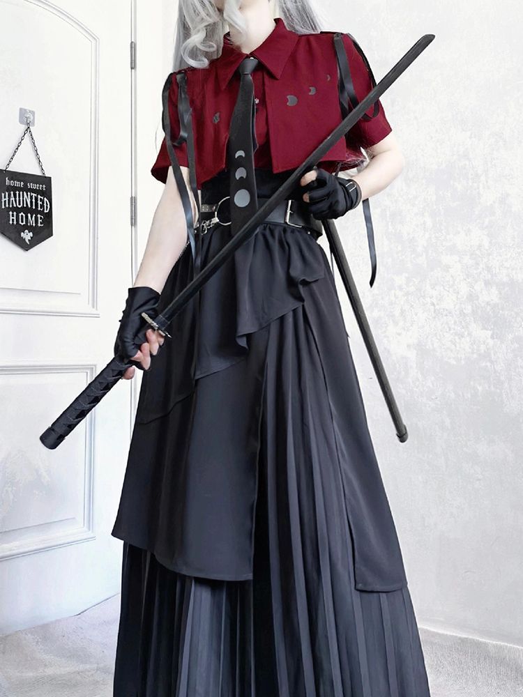 Women'S Fashion Kilt - 2025 New Gothic Vintage Elegant 3