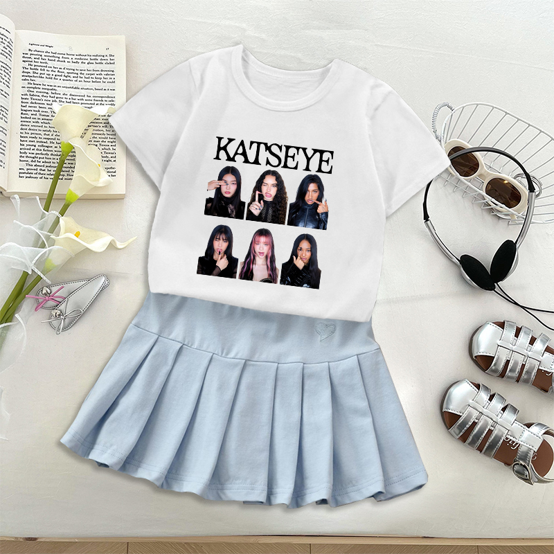 ชุดเสื้อยืดแฟชั่น K-POP K-KATS - Women'S Fashion Kilt บทวิจารณ์และราคา