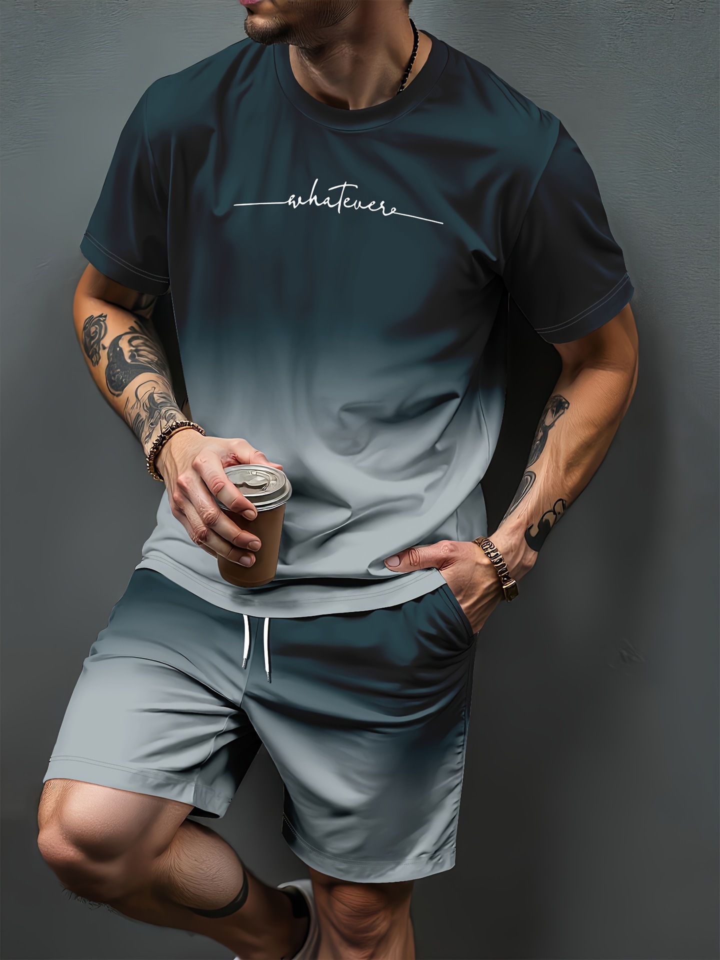 ชุดวอร์มพิมพ์ลายตัวอักษรไล่เฉด - Trend Women Fashion บทวิจารณ์และราคา