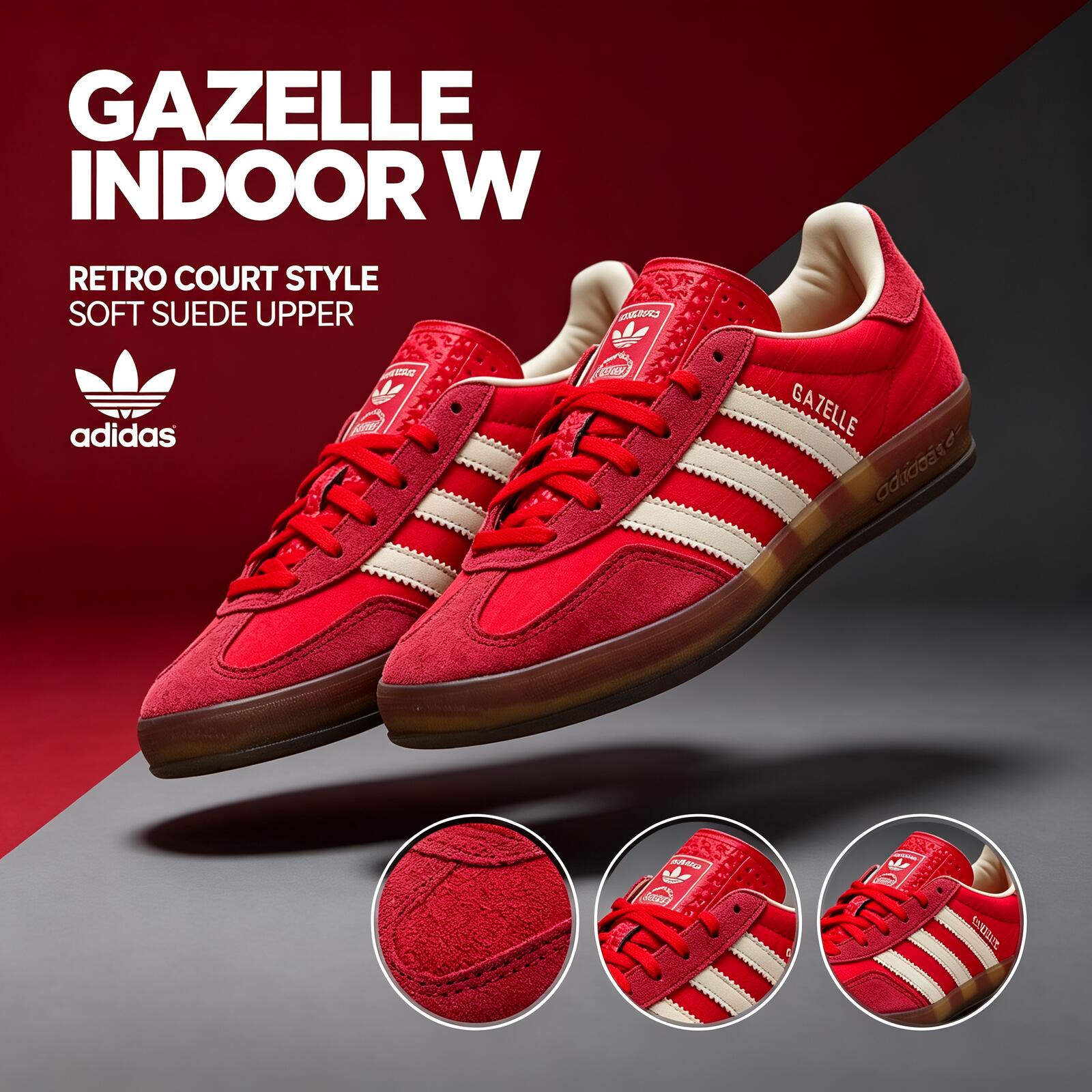 อาดิดาส กาเซลล์ อินดอร์ สำหรับ - Adidas Shoes Gazelle บทวิจารณ์และราคา