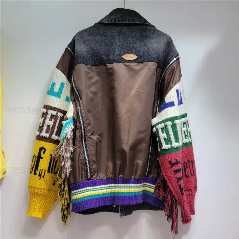 ผู้หญิง DENIM แจ็คเก็ตฤดูใบไม้ - Women'S Fashion Denim Jacket บทวิจารณ์และราคา
