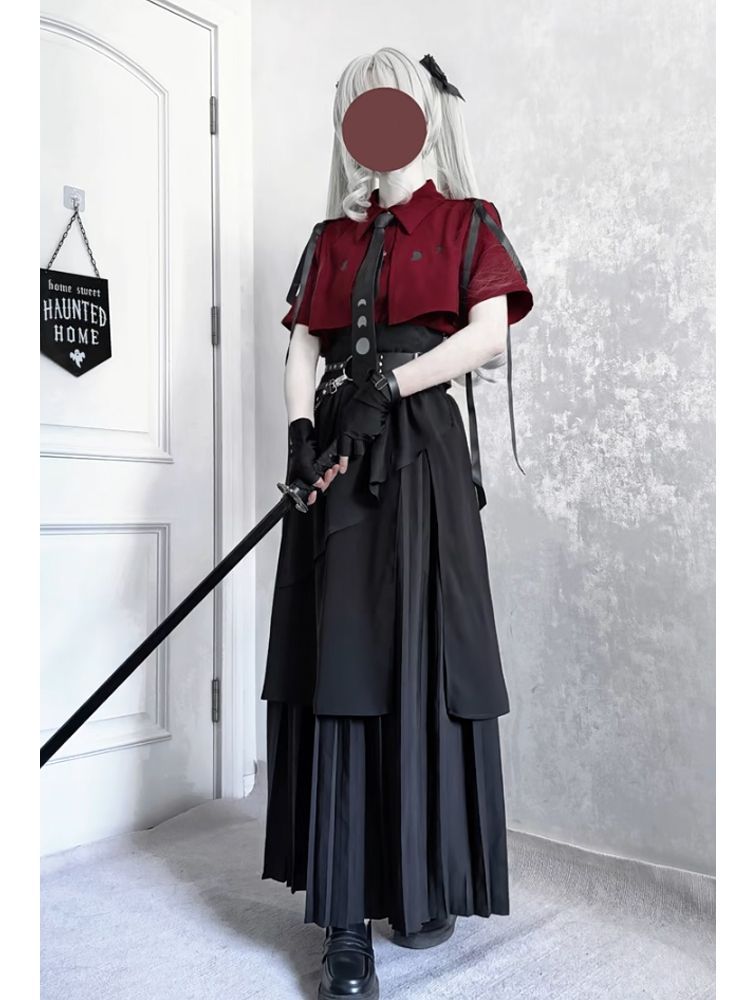 2025 New Gothic Vintage Elegan - Women'S Fashion Kilt บทวิจารณ์และราคา