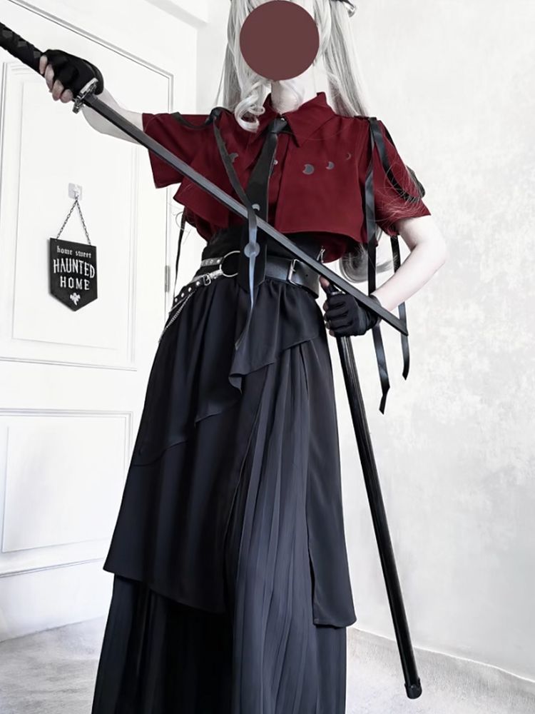 2025 New Gothic Vintage Elegan - Women'S Fashion Kilt บทวิจารณ์และราคา