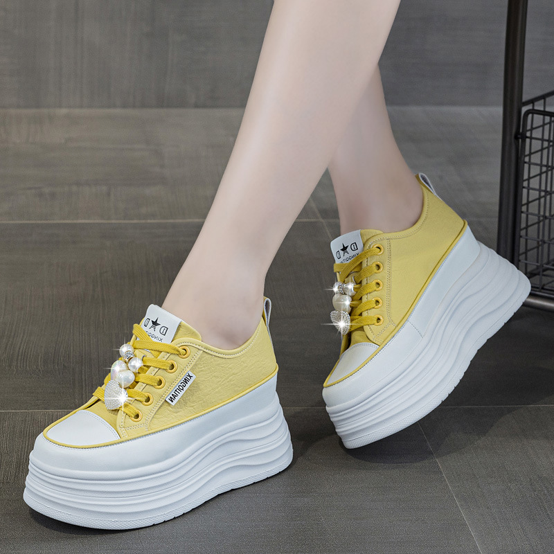 รองเท้าผู้หญิงเพิ่มความสูง 9 ซ - Sneakers Fashion Women บทวิจารณ์และราคา