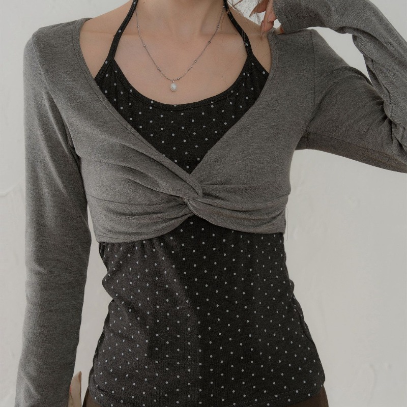เสื้อยืดผู้หญิง Kimutomo แขนยา - Women'S Fashion For 2026 บทวิจารณ์และราคา
