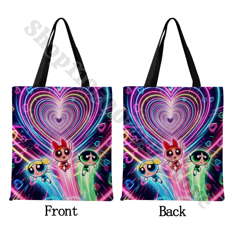 กระเป๋าผ้าแคนวาสลายการ์ตูน Pow - Canvas Tote Bag บทวิจารณ์และราคา