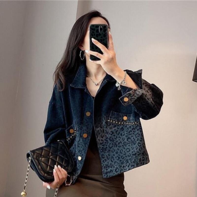 เสื้อแจ็คเก็ตคาวบอยสไตล์เรโทรแ - Women'S Fashion Denim Jacket บทวิจารณ์และราคา