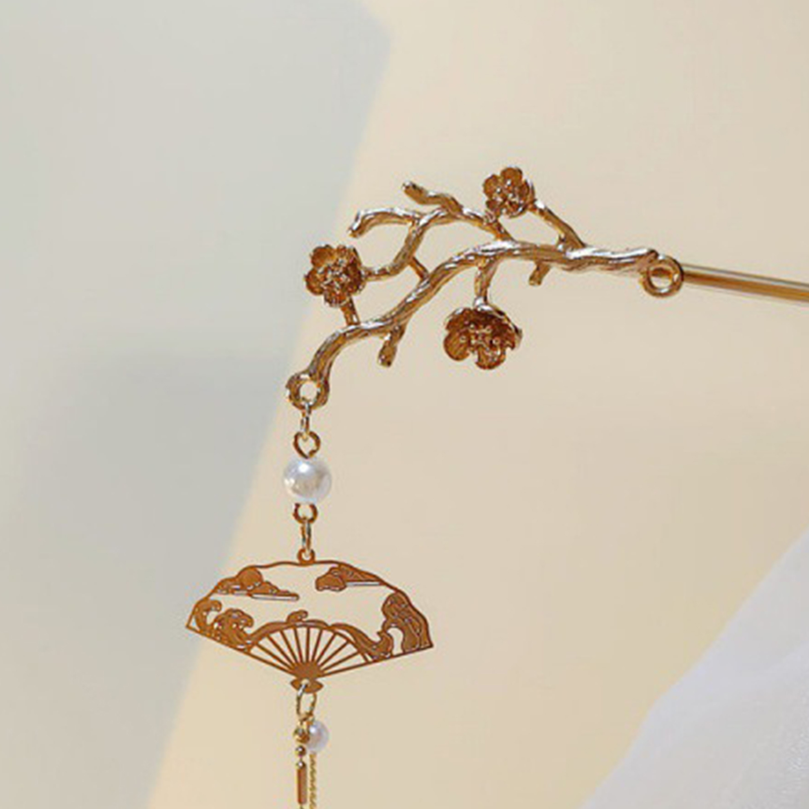 Retro ดอกไม้พู่ Hairpin สําหรั - Women Fashion Hub บทวิจารณ์และราคา