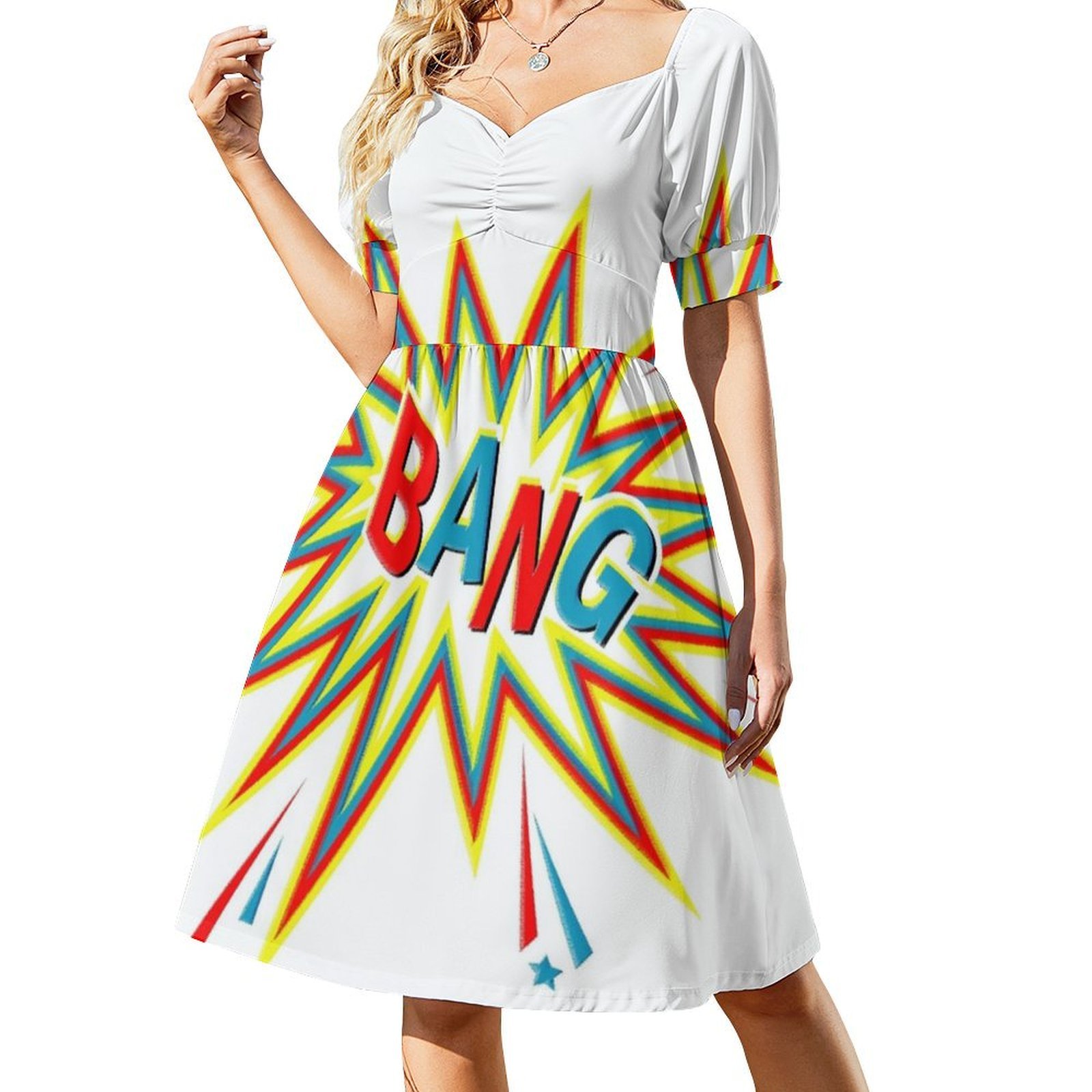 ชุดเดรสสไตล์บังโบโฮชิค แฟชั่นห - Women Fashion Gown บทวิจารณ์และราคา
