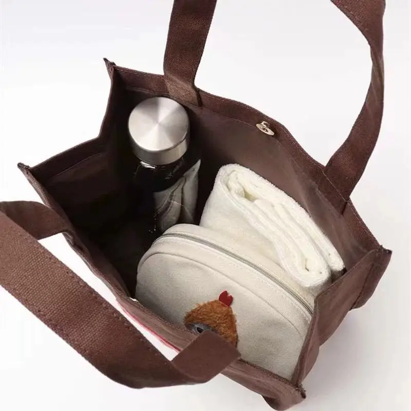 กระเป๋าผ้าแคนวาสสะพายไหล่ลายกา - Canvas Tote Bag บทวิจารณ์และราคา