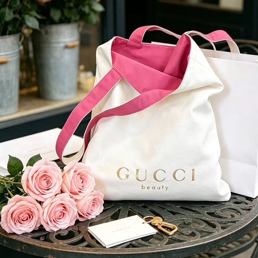 กระเป๋า GUCCI สำหรับผู้หญิง กร - Canvas Tote Bag บทวิจารณ์และราคา