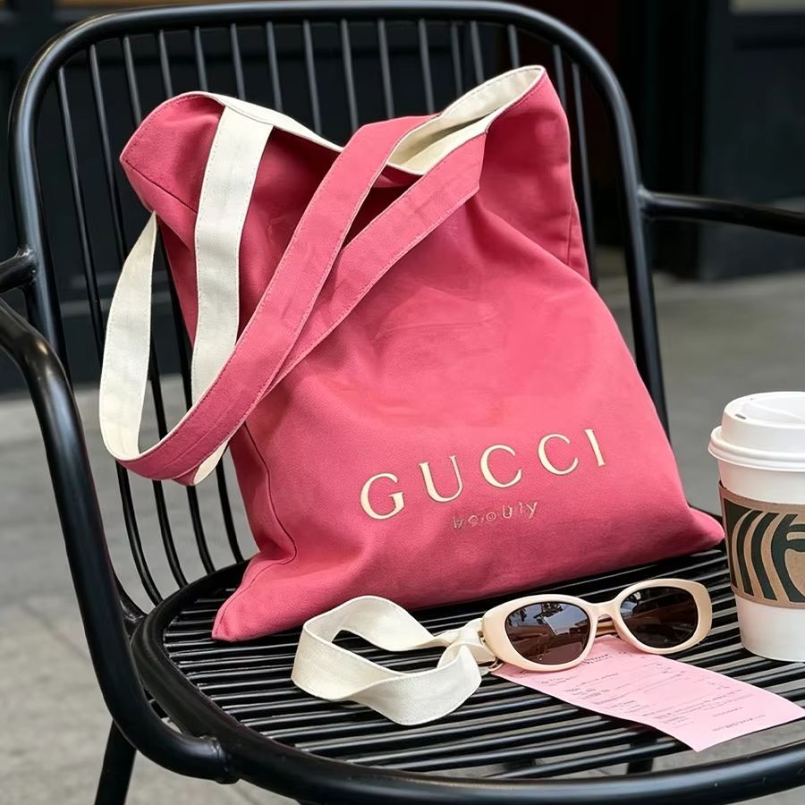 กระเป๋า GUCCI สำหรับผู้หญิง กร - Canvas Tote Bag บทวิจารณ์และราคา