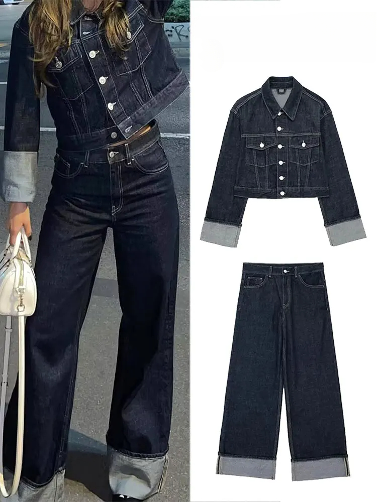 แฟชั่นผู้หญิงชุด Retro Splicin - Women'S Fashion Denim Jacket บทวิจารณ์และราคา
